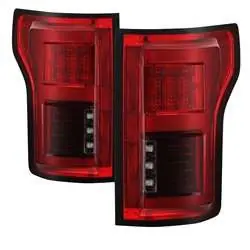 Spyder LED Tail Lights - Red Clear FCLH 5085320 Editor’s Pick