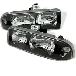 Save Now Spyder Crystal Headlights - Black FCLH 5012425