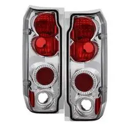 Shop Now Spyder Euro Style Tail Lights - Chrome FCLH 5003317