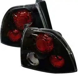 Spyder Euro Style Tail Lights - Black FCLH 5004147 Handmade