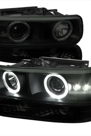 Hot Picks Spec-D Amber Smoked Headlight SPE 2LBLHP-SIV99SM-RS