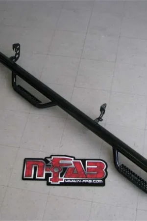 N-Fab D02107QC-6-TX Wheel To Wheel Nerf Step Bar 3" Black For Dodge Ram 2500 Original