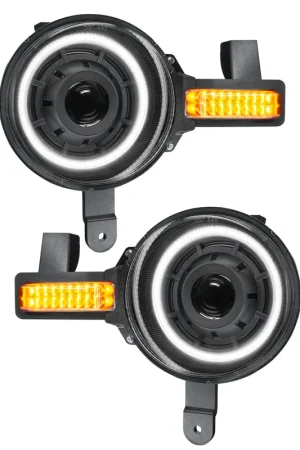 Discount Oracle Lighting Oculus(TM) Bi-LED Projector Headlights for 2021+ Ford Bronco - White LED FQCV 5886-001