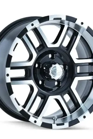 Special Discount ION Alloy Wheels 179 Gloss Black w/ Machined Face 17x8 10mm Offset 6x139.7 (6x5.5)