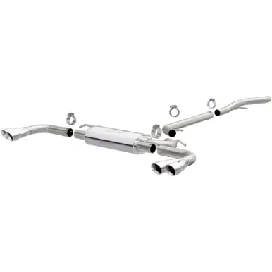 Reduced Price MagnaFlow 15-17 GMC Terrain V6 3.6L 409SS Cat-Back Exhaust Quad Split Rear with 3in Polished Tips - 19114