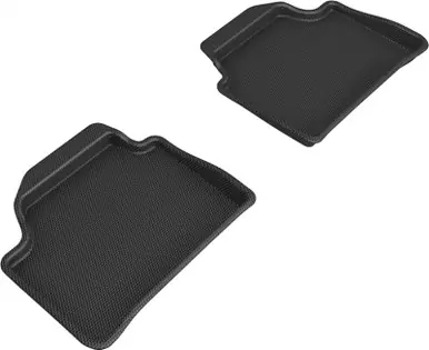 3D Maxpider 12-19 BMW 1 Series Kagu  Rear Floor Mat- Black - L1BM03621509 Hot Picks