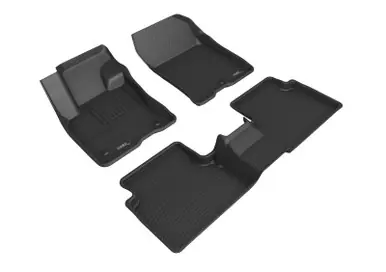 3D MAXpider 21-24 Ford Bronco Sport Kagu 1st / 2nd Row Floormats - Black - L1FR14301509 Weekend Sale