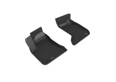 3D MAXpider 12-21 Dodge Charger AWD Kagu 1st Row Floormats - Black - L1DG03311509 Seasonal Sale