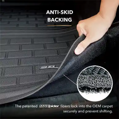3D Maxpider 16-21 Mercedes-Benz Glc Coupe (C253) Kagu Black Cross Fold Cargo Liner - M1MB0971309 Discount