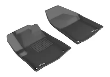 Fresh Stock 3D MAXpider 2014-2015 Jeep Cherokee Kagu 1st Row Floormat - Black - L1JP01011509