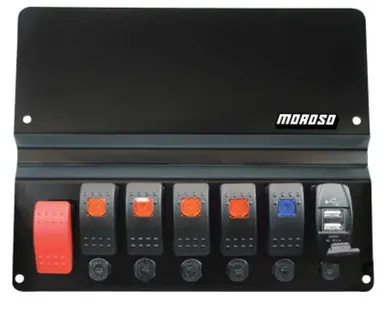 Moroso BMW E46 Dash Block Off Plate With Switches - 74311 Hot Deal