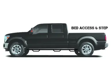 N-Fab Nerf Step 19-20 Ram 2500/3500 Mega Cab 6.4ft Bed - Bed Access - Gloss Black - D20112MC-6 Warranty Included