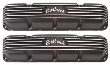Discount Edelbrock Valve Cover Classic Series AMC/Jeep 1967-91 290-401 CI V8 Black - 41993