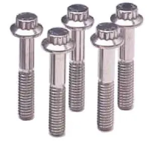 Popular ARP 1/4in-28 x 0.750 12pt SS Bolts (5/pkg) - 711-0750