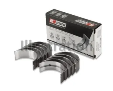 King Engine Bearings Audi/VW Adz/Awt/Apk/Bhp/Bpy/Aks (Size +0.75mm) Main Bearing Set - MB5661SI0.75 Special Discount