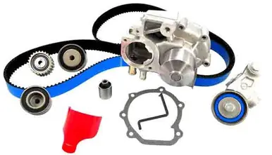 Gates 01 Audi A4 /  00-06 VW Golf / 00-05 Jetta / 00-01 Passat Perf Racing Timing Belt w/Water Pump - TCKWP306MRB Professional Grade