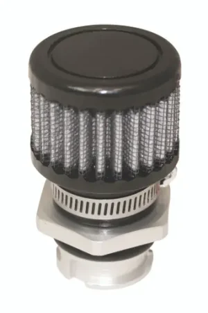 Moroso GM LS Valve Cover Breather Kit - OEM - Double Tab Oil Fill Hole - Black Finish - 68847 Latest