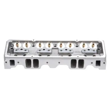 Trending Edelbrock Cyl Head SBC Nhra Legal 64cc Angled Plug Bare Single - 60947