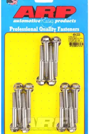 Fan Favorite ARP Ford 351W w/Edelbrock RPM air gap hex intake manifold bolt kit - 454-2005