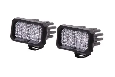 Diode Dynamics Stage Series 2 In LED Pod Sport - White Flood Standard RBL (Pair) - DD6394P Latest