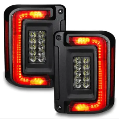 Clearance Oracle Lighting Jeep Wrangler JK Flush Mount LED Tail Lights - 5891-504