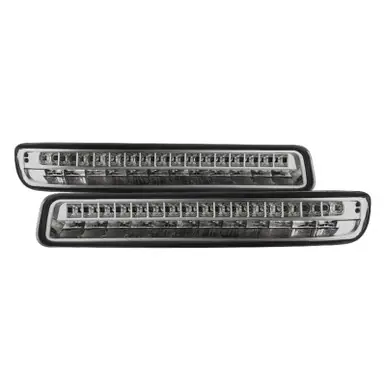xTune 99-06 GMC Sierra (Excl Denali) Full LED Bumper Lights - Chrome (CBL-GSI99-LED-C) - 9029318 Get Yours