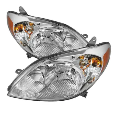 Same Day Shipping Xtune Toyota Matrix 03-08 Crystal Headlights Chrome HD-JH-TM03-AM-C - 9023729