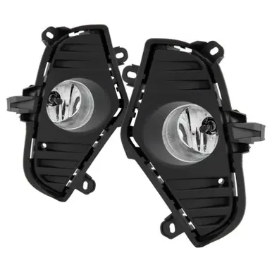 Spyder 19-21 Toyota RAV4 OEM Style Fog Light w/ OEM Switch - Clear FL-TRAV419-C - 5087126 Free Returns