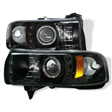 Spyder Dodge Ram 1500 94-01 94-02 Projector Headlights CCFL Halo LED Blk PRO-YD-DR94-CCFL-BK - 5010063 Deal
