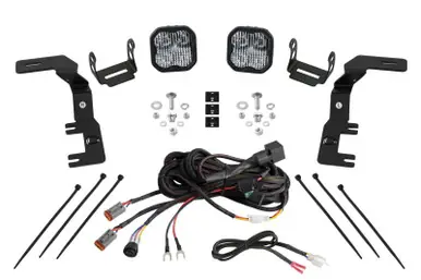 Hassle-Free Returns Diode Dynamics 2023+ Chevrolet Colorado Stage Series Ditch Light Kit SS3 Sport White Combo - DD7811
