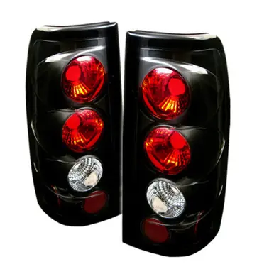 Best Choice Spyder Chevy Silverado 1500 99-02 Euro Tail Lights G2 Version Blk ALT-YD-CS99-G2-BK - 5002013