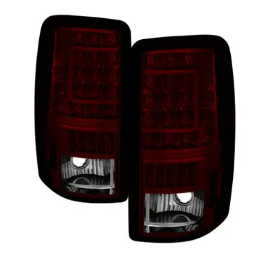 Xtune GMC Yukon Denali Xl 01-06 Version 2 C Shape LED Tail Lights Red Smoke ALT-ON-CD00-G2-LED-RS - 5081520 Buy Today