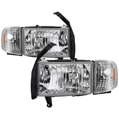 xTune Dodge Ram 1500 94-01 Headlight w/ Corner Lamps - OEM HD-JH-DR94-SET-C - 9040078 Affordable