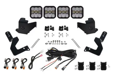 Mega Sale Diode Dynamics 2022 Toyota Tundra SS5 Grille CrossLink Lightbar Kit - Pro White Combo - DD7409