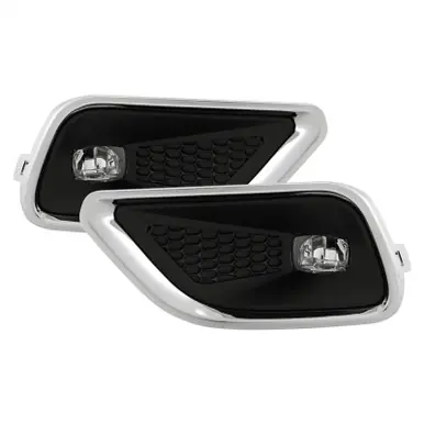 Spyder 19-23 Jeep Cherokee OEM LED Fog Lights w/Switch - Clear (FL-JC19-LED-C) - 9054204 Handmade
