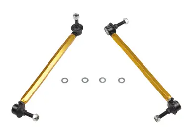 Hassle-Free Returns Whiteline 02-06 R53 & 06+ R56 Mini Cooper S  Front Swaybar link kit-adjustable ball end links - KLC105