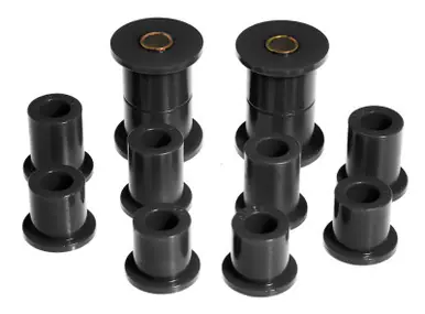 Direct From Factory Prothane 89-95 Toyota Truck 2wd Rear Spring & Shackle Bushings - Black - 18-1005-BL