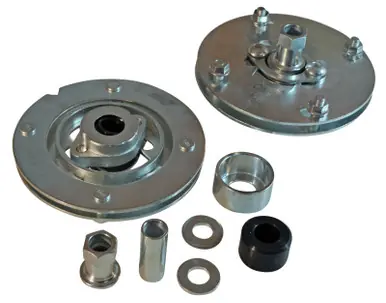 SPC Performance 05-10 Ford Mustang (V6/V8) Front Adjustable Upper Strut Mounts - 72040 Must Have