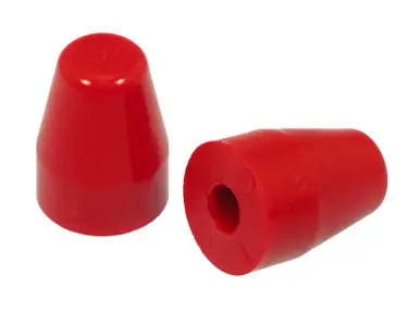 Secure Checkout Prothane 00-04 Ford Focus Rear Bump Stops - Red - 6-1301