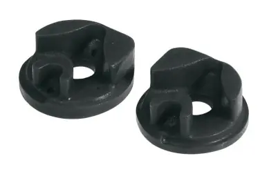 Hot Deal Prothane 90-93 Acura Integra Right Motor Mount Insert - Black - 8-511-BL