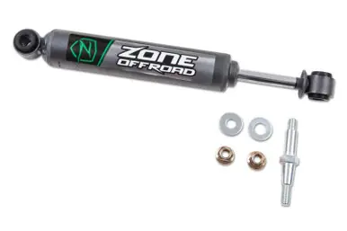 Zone Offroad 2001 Dodge Ram Single Steering Stabilizer w/ Pitman Arm - ZON7203 Buy Direct
