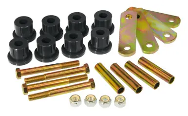 Prothane 62-74 Chevy Camaro/Nova HD Shackle Bushings - Black - 7-1053-BL Worldwide Shipping