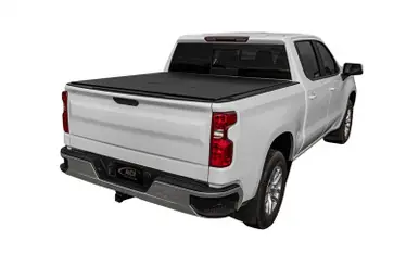 Limited Edition Access LOMAX Tri-Fold Cover Black Urethane - 07-13 Chevy Silverado 1500 6ft 6in Bed - B3020069