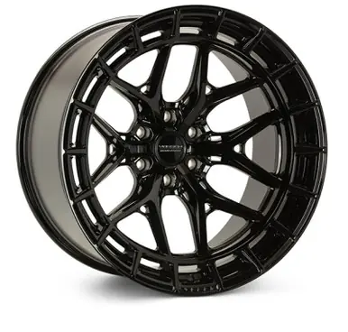 Handmade Vossen HFX-1 17x9 / 6x135 / ET0 / Deep / 87.1 CB - Gloss Black Wheel - HFX1-7F70