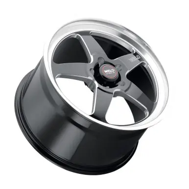 Weld S155 20x10.5 Ventura Drag 5x127 ET38 BS7.25 Gloss BLK MIL DIA 71.5 - S15500575P38 Free Delivery