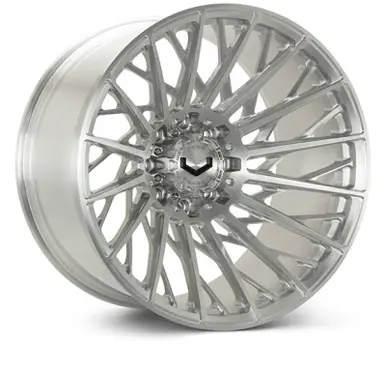 Limited Offer Vossen VFX-02T 24x10 - 8x165.1 - ET+15 - Deep - 125.1 - Brushed Gloss Clear Wheel - VFX-02T-4X42