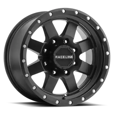 Raceline 935B Defender 18x9in / 6x139.7 BP / 30mm Offset / 107.95mm Bore - Satin Black Wheel - 935B-89060+30 Get Yours