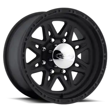 Raceline 891 Renegade 16x8in / 6x139.7 BP / 0mm Offset / 107.95mm Bore - Satin Black Wheel - 891-68060 Discount