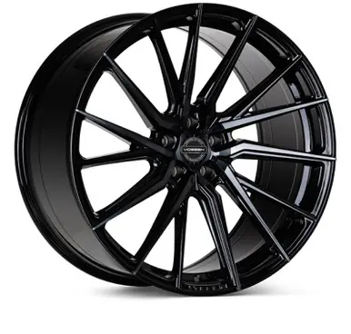 Best Seller Vossen HF-4T 20x10.5 / 5x112 / ET30 / Deep Face / 66.5 - Tinted Gloss Black - Right - HF4T-0M17-R