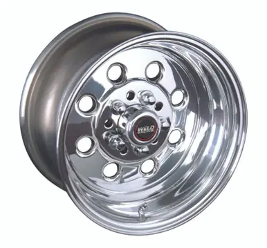 Editor’s Pick Weld Draglite 15x12 / 5x4.5 & 5x4.75 BP / 2.5in. BS Polished Wheel - Non-Beadlock - 90-512344